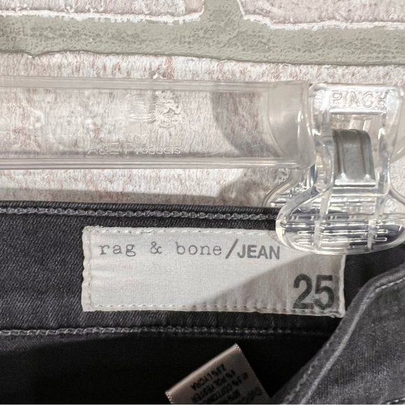 Rag & bone Legging in Premier Charcoal Gray Wash Size 25 - Picture 10 of 12